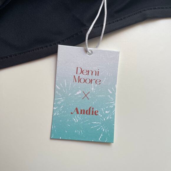 Andie Swim x Demi Moore The Cannes Bottom Bikini Womens XL Black NWT - Picture 3 of 8